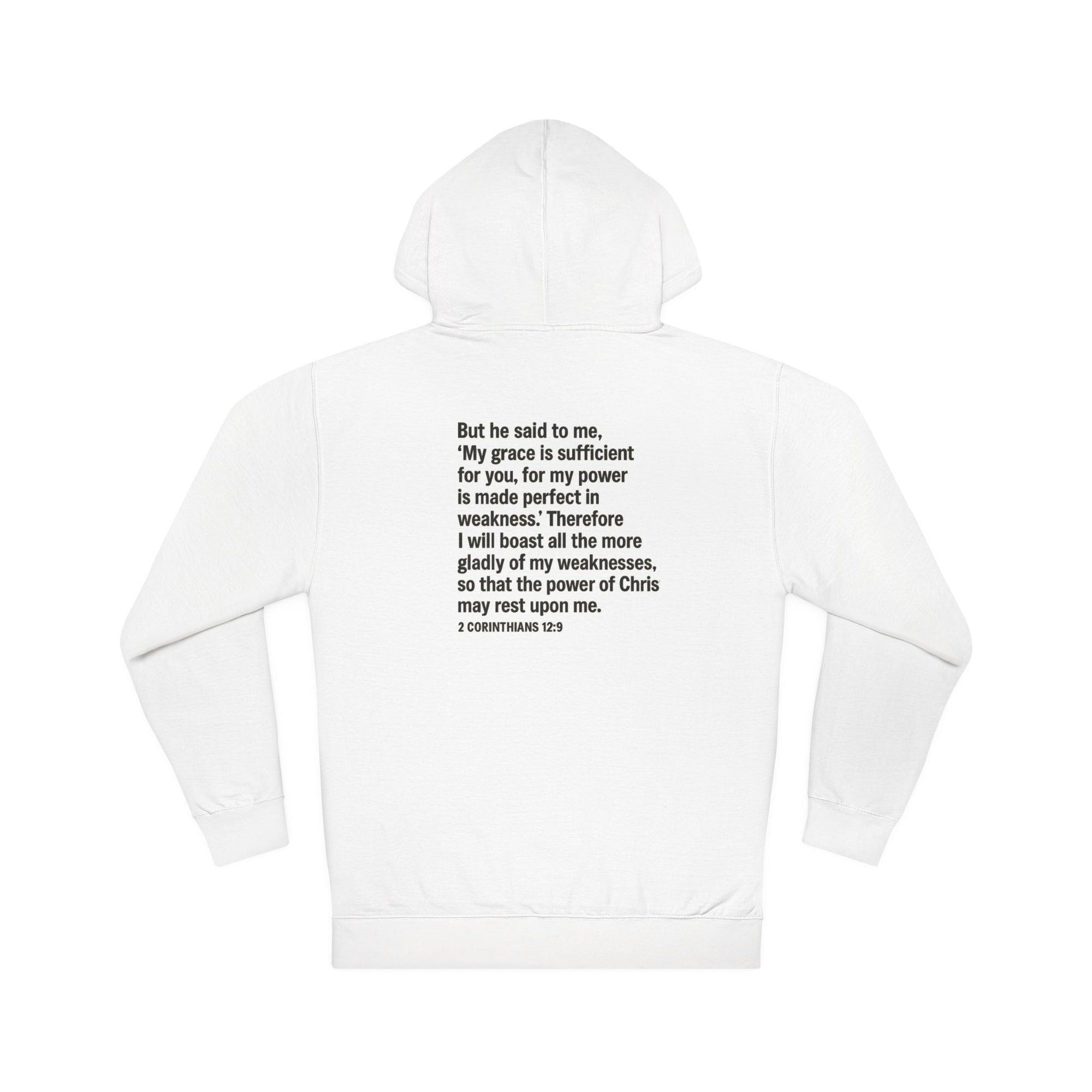 Unisex Inspirational Hoodie, Central Power Sweatshirt, Christian Gift, Faith-Based Apparel, Quote Hoodie, Cozy Religious Wear